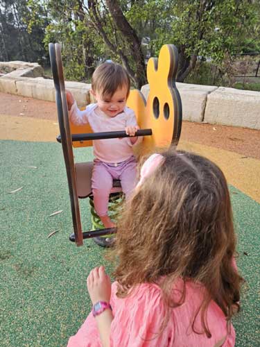 Zoe and Cass Hassal Park